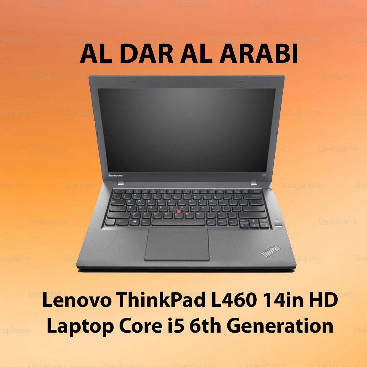 Lenovo ThinkPad L460 14in HD Laptop Core i5 6th Generation, 256 SSD & 8 GB Very Good Refurbished